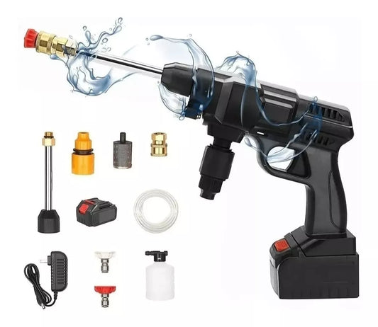 PowerWash®️ - Hidrolavadora de Alta Presión Portátil