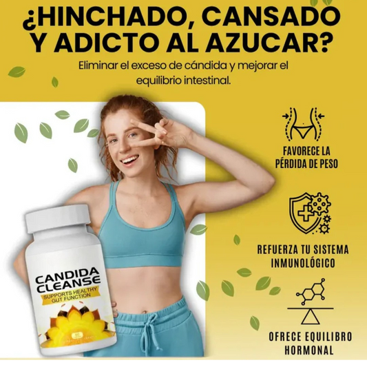 Candida Cleanse®️ - Suplemento Anti-Hinchazón
