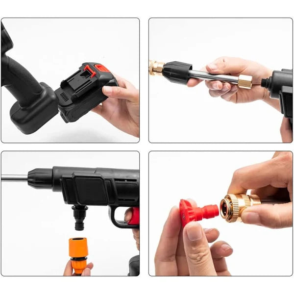 PowerWash®️ - Hidrolavadora de Alta Presión Portátil