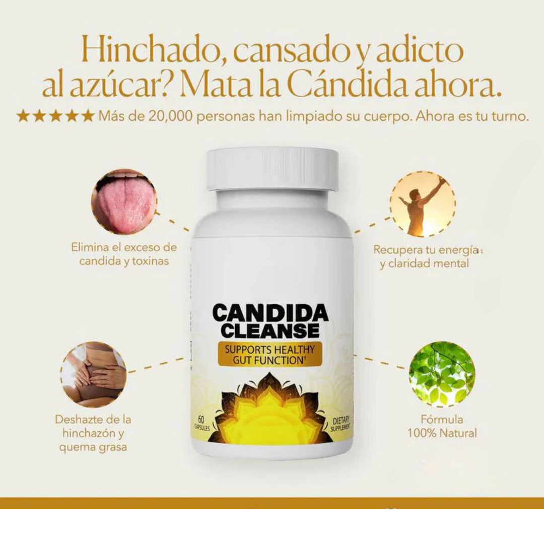 Candida Cleanse®️ - Suplemento Anti-Hinchazón