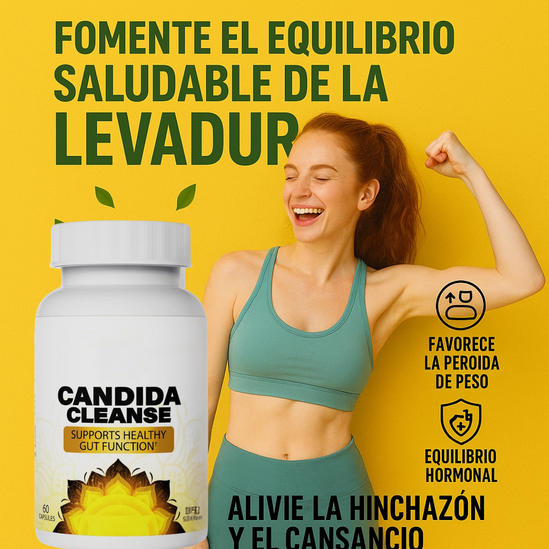 Candida Cleanse®️ - Suplemento Anti-Hinchazón