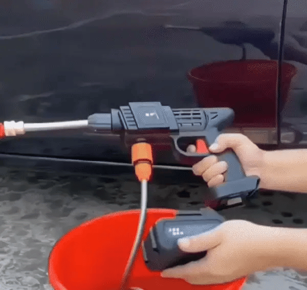 PowerWash®️ - Hidrolavadora de Alta Presión Portátil