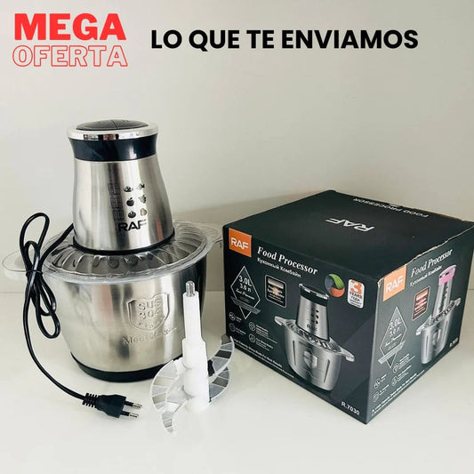 TrituraMax - Picadora de alimentos 2 LITROS