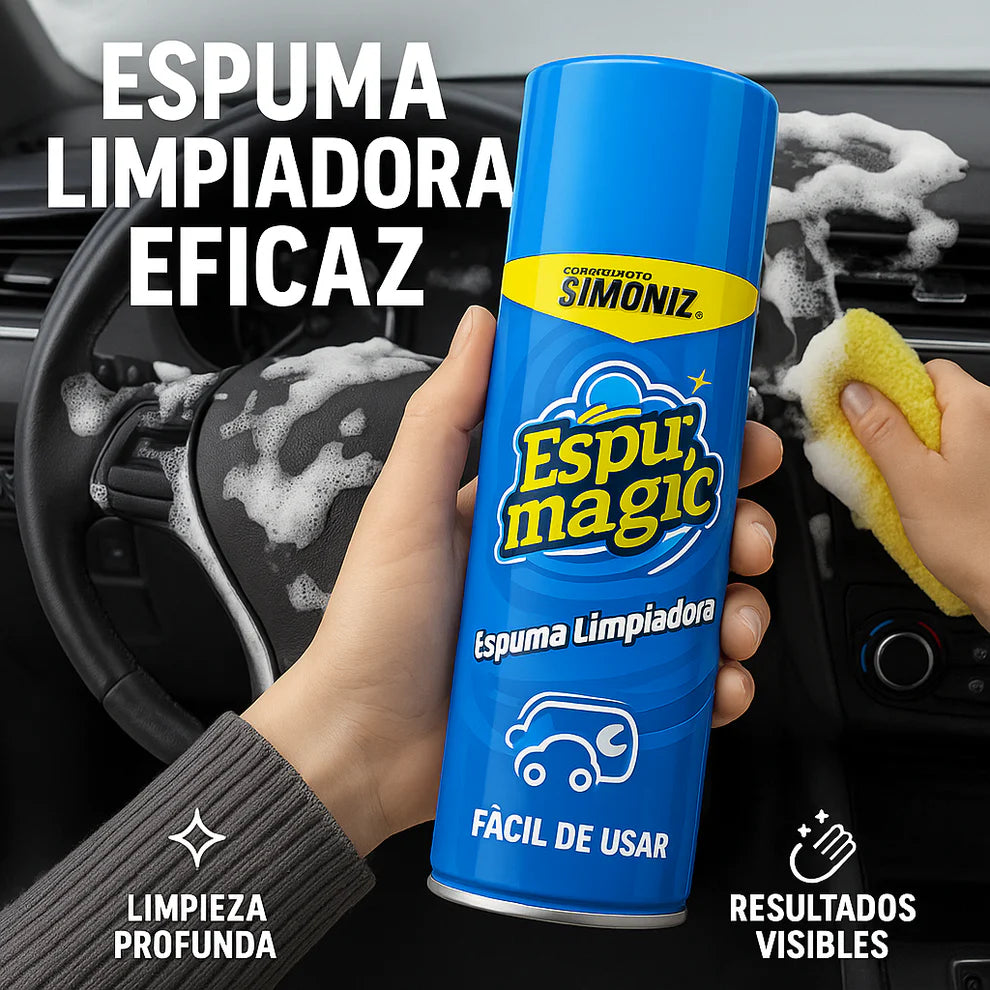 Espumagic - Espuma limpiadora para autos y superficies