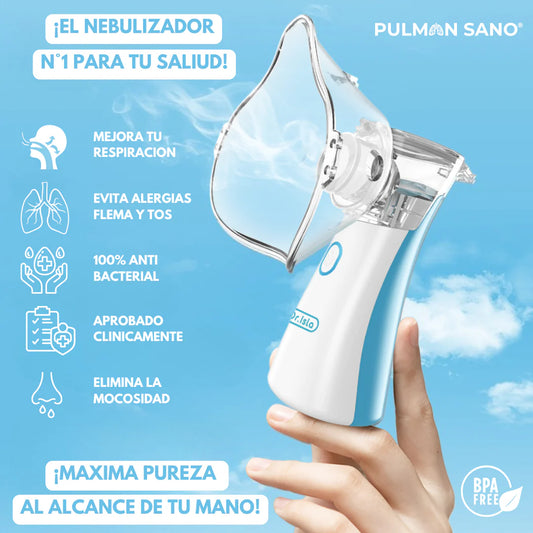 Nebulizador Portátil para Niños y Adultos - Smart-Lung®️