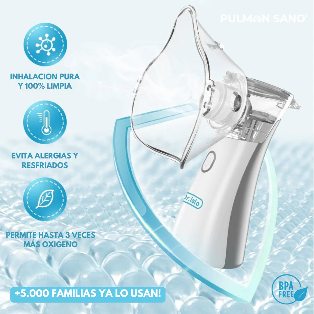 Nebulizador Portátil para Niños y Adultos - Smart-Lung®️